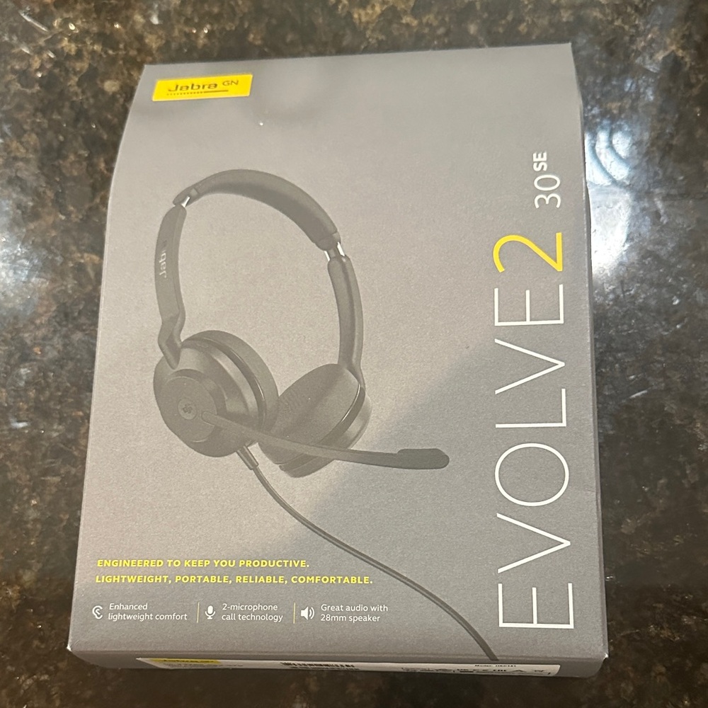 Jabra Evolve2 30 SE Headset - New